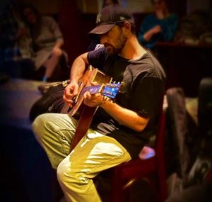 Tom is one laid-back musician.